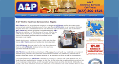 Desktop Screenshot of apelectricinc.com